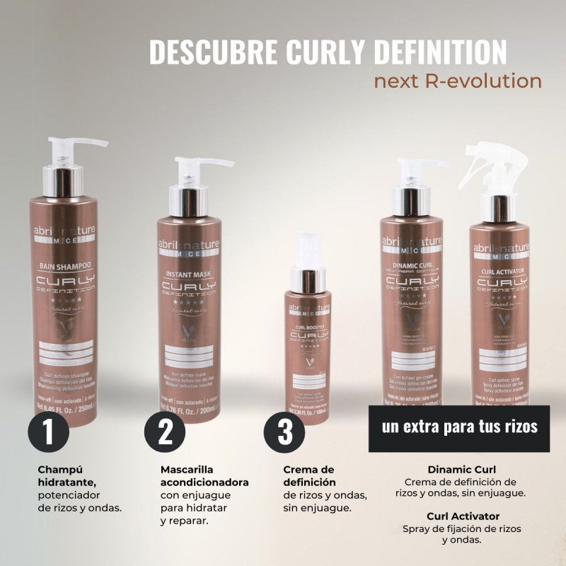 Champú para pelo rizado u ondulado Curly Definition - Imagen 4